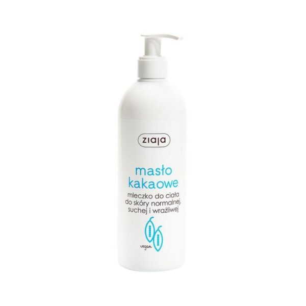 Ziaja Masło kakaowe Mleczko do ciała, do skóry normalnej, suchej i wrażliwej (400ml)