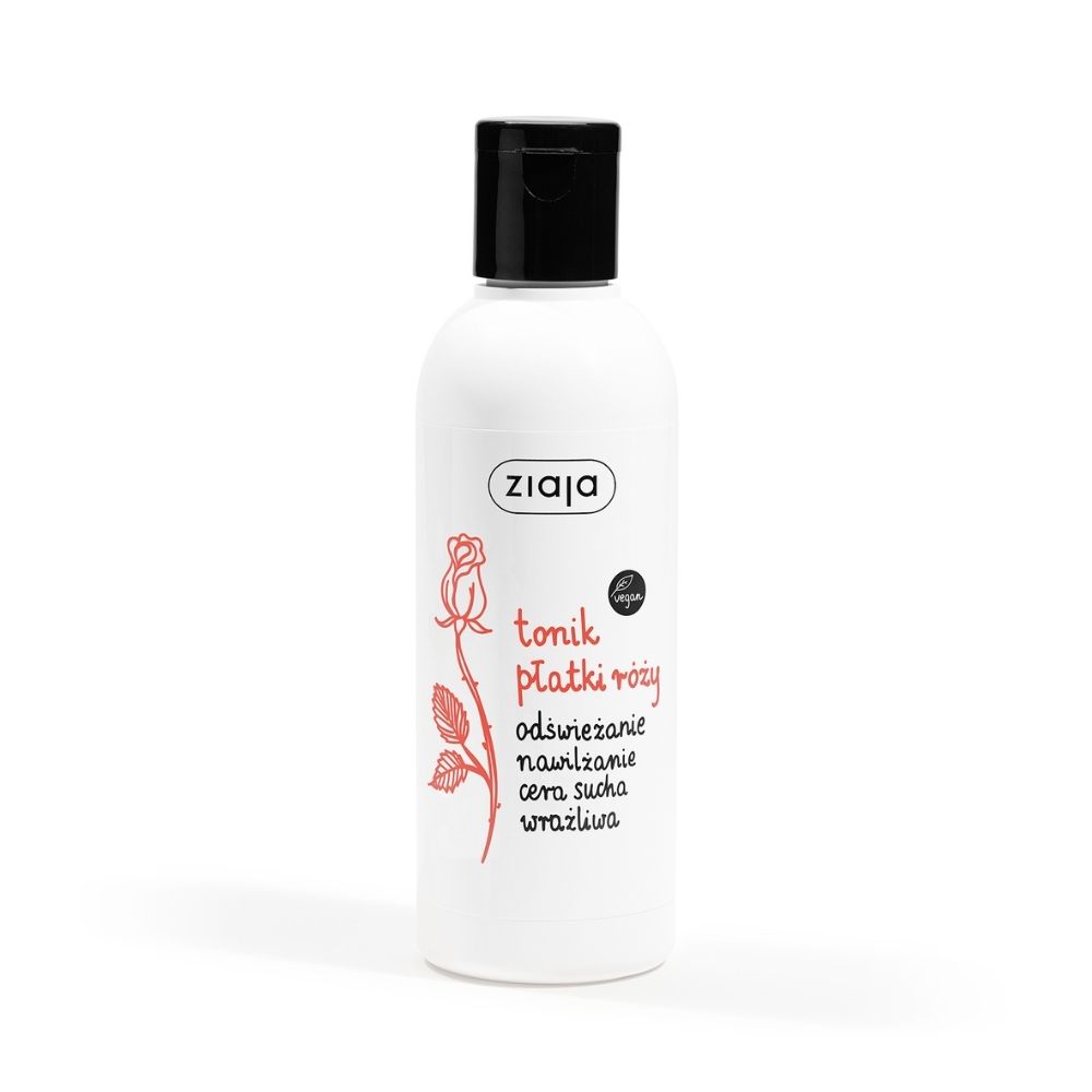 Ziaja Tonik płatki róży odświeżanie nawilżanie (200ml)