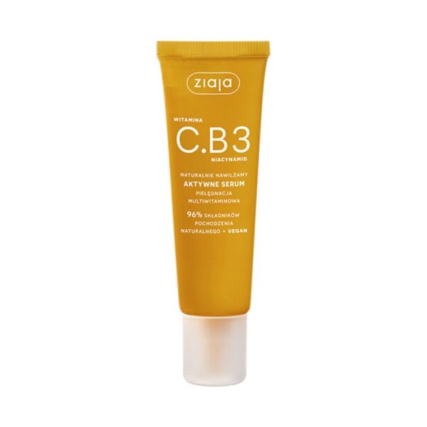 Ziaja Witamina C.B3 Aktywne serum do twarzy, pielęgnacja multiwitaminowa (30ml)