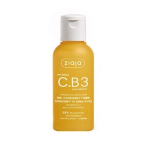 Ziaja Witamina C.B3 Nie-codzienny tonik kwasowy 1% (AHA+PHA), Wit.C.B3 (120ml)
