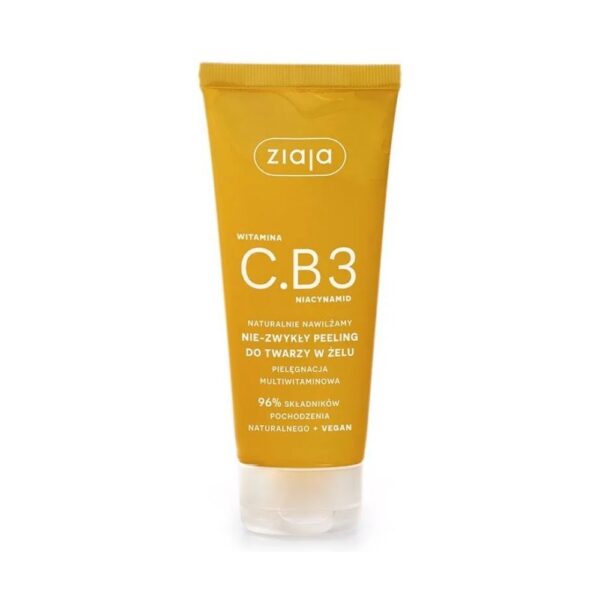 Ziaja Witamina C.B3 Peeling do twarzy w żelu, z niacynamidem, nawilżający (100ml)