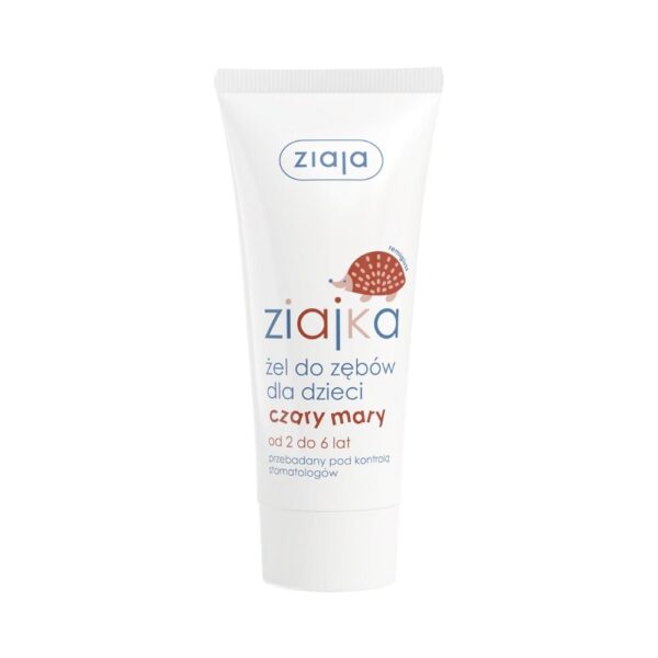 Ziaja Ziajka Żel do zębów dla dzieci, czary mary, od 2 do 6 lat (50ml)