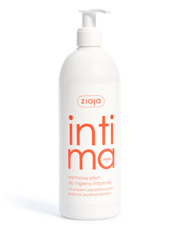 Ziaja Intima kremowy płyn do higieny intymnej z kwasem askorbinowym 500ml
