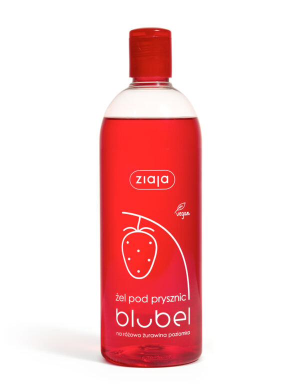Ziaja BLUBEL żel pod prysznic żurawina poziomka 500ml