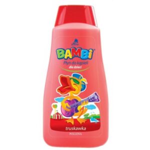 BAMBI Płyn do kąpieli dla dzieci Truskawkowy 500ml