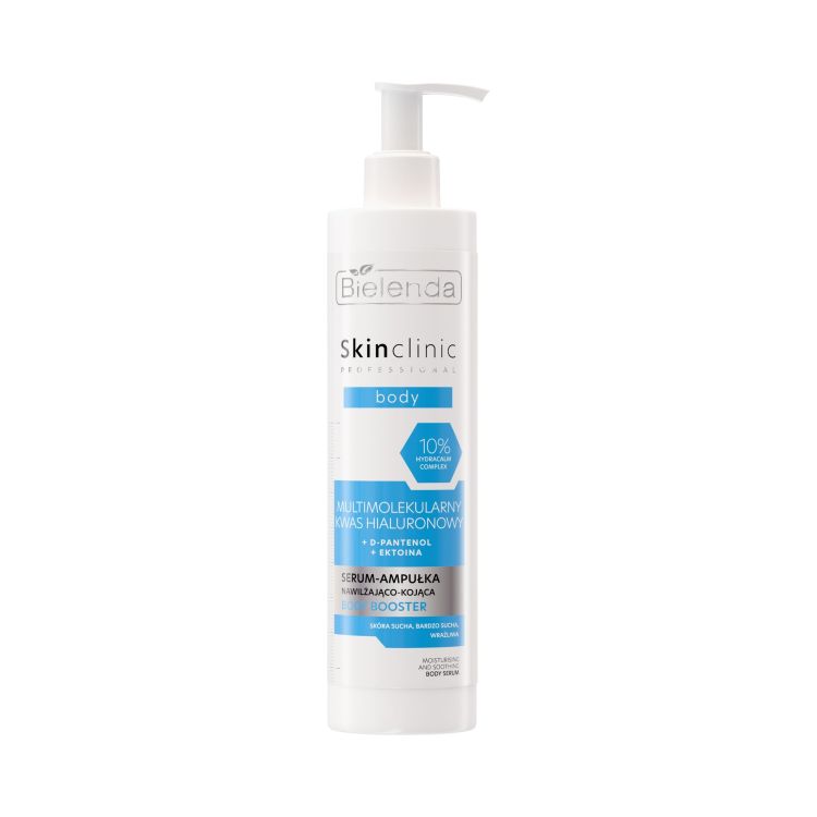 Bielenda Skin Clinic Professional Body MULTIMOLEKULARNY KWAS HIALURONOWY Serum ampułka nawilżająco - kojące do ciała 250ml