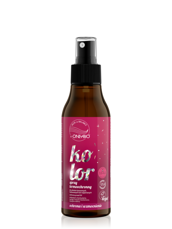 ONLYBIO Kolor Spray termoochronny ochrona przed UV 150 ml