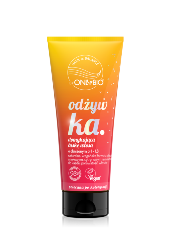 ONLYBIO  Odżywka domykajaca łuskę włosa 200ml