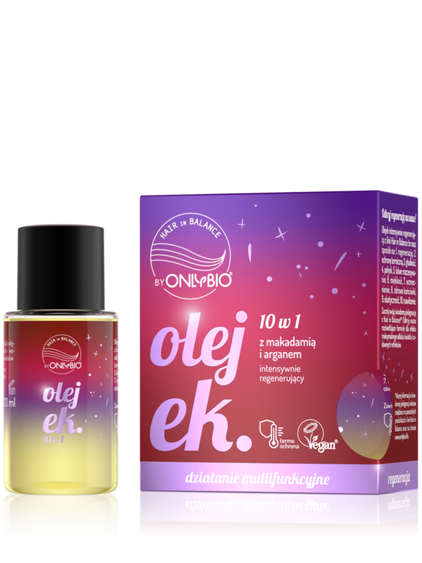 ONLYBIO Olejek do włosów 10w1 renegenerujący 20 ml