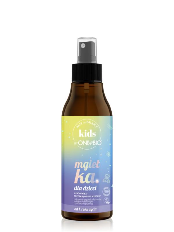 ONLYBIO Kids Mgiełka dla dzieci ułatwiająca rozczesywanie włosów 150ml