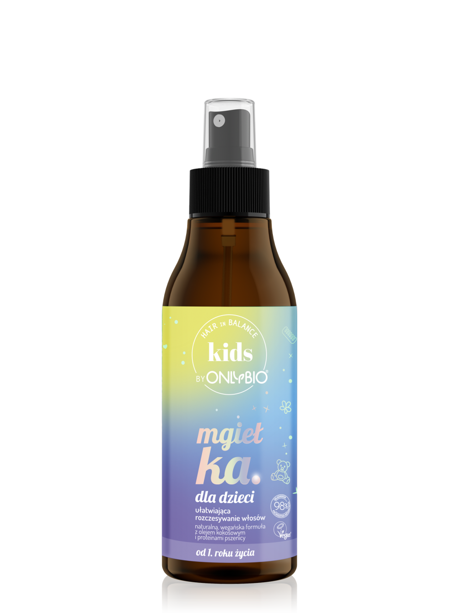 ONLYBIO Kids Mgiełka dla dzieci ułatwiająca rozczesywanie włosów 150ml