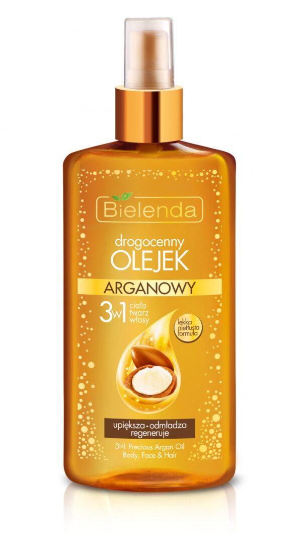 Bielenda Drogocenny Olejek Arganowy 3w1 ciało, twarz, włosy 150ml