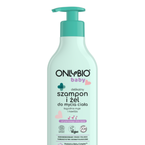 ONLYBIO Baby Delikatny szampon i żel do mycia ciała od pierwszego dnia życia 300ml