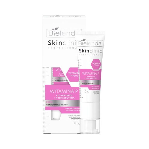 BIELENDA Skin Clinic Professional WITAMINA P krem wzmacniająco – kojący 40ml