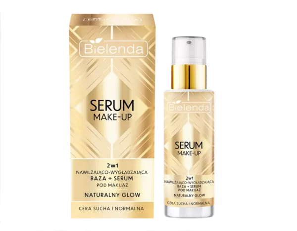 BIELENDA SERUM MAKE-UP Nawilżająco-wygładzająca baza + serum pod makijaż 2w1 30ml
